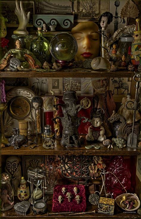 Decoding the Symbolism in the Witch House Cabinet of Curiosities